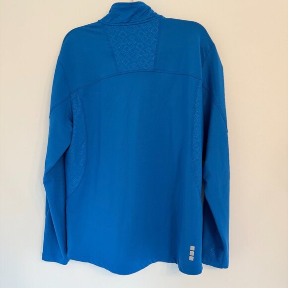 💻 Microsoft Dynamics Quarter-Zip Pullover – Blue 💻 - Picture 4 of 5